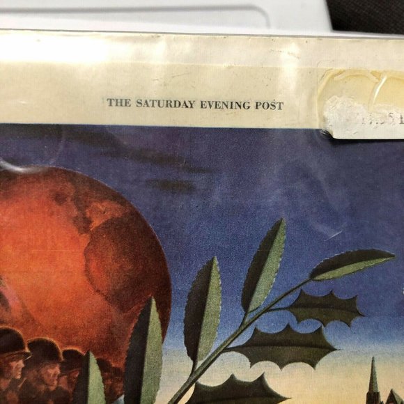 Saturday Evening Post 1943 Sylvania Electronics Ad - Picture 5 of 7